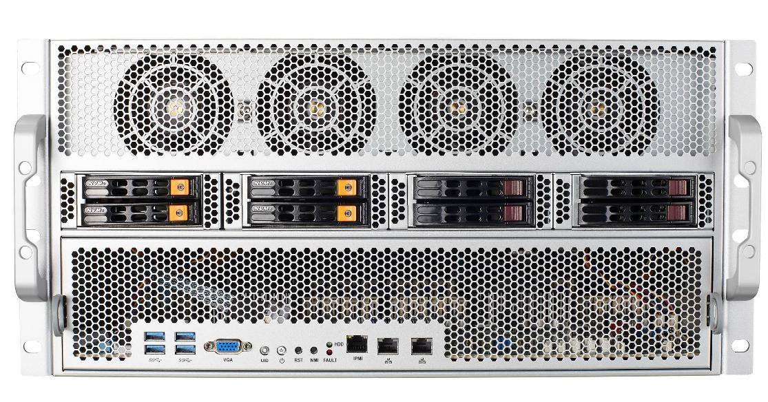 STONETEK G5208 Agent-Pro AI 伺服器,搭載 8×RTX4090 GPU 與多模型智能代理平台